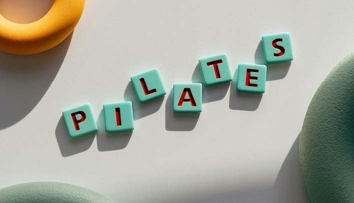 Schriftzug Scrabblebuchstaben