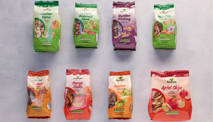 Alnatura Nussmischungen und Trockenobst