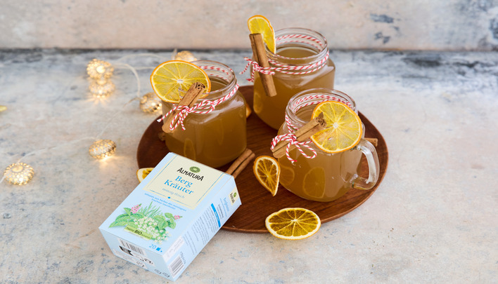 Ingwer-Bergräuter-Tee