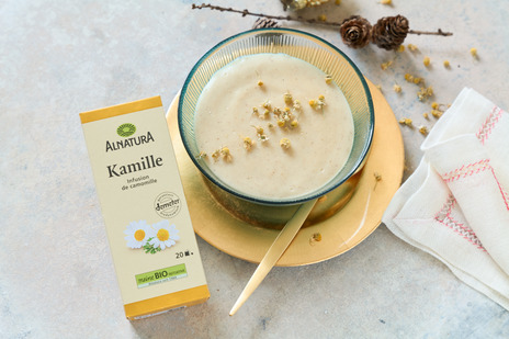 Kamille-Vanillepudding