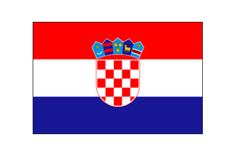 Kroatien-Flagge
