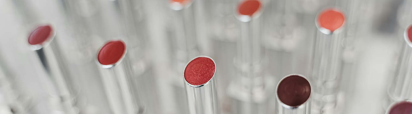 Verschiedene Lippenstifte