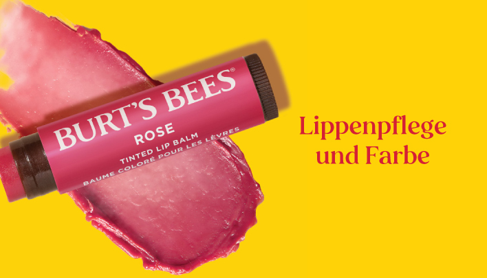 Burts Bees Lippenpflege und Farbe