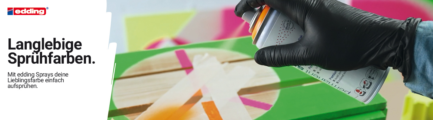 Langlebige Sprühfarben