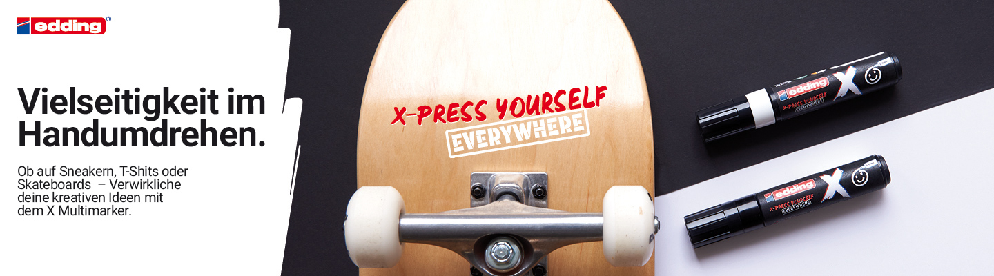 Vielseitigkeit im Handumdrehen mit edding