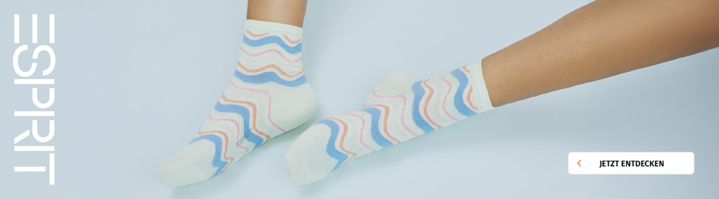 Markenbanner Esprit Strümpfe Frühjahr/Sommer-Kollektion 2026
