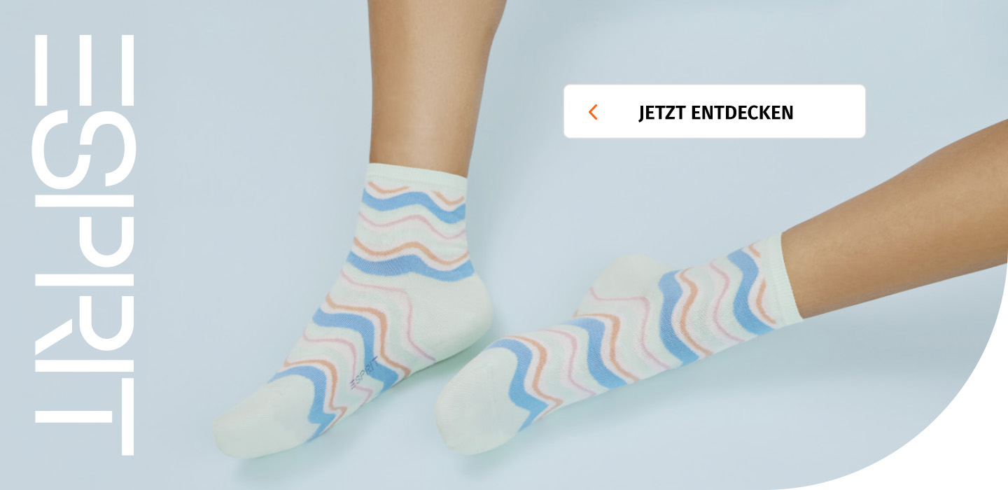 Slider Esprit Strümpfe Frühjahr/Sommer-Kollektion 2026