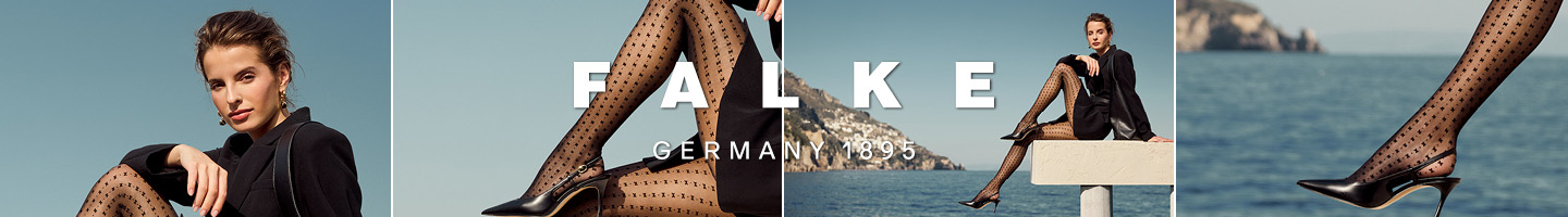 Markenbanner Falke Strümpfe Frühjahr/Sommer-Kollektion 2026