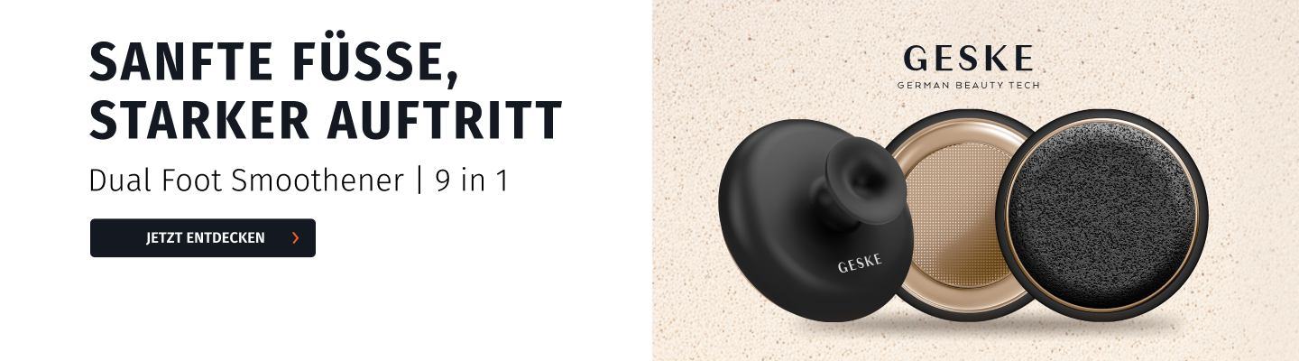 Sanfte Füsse Geske Inlinebanner