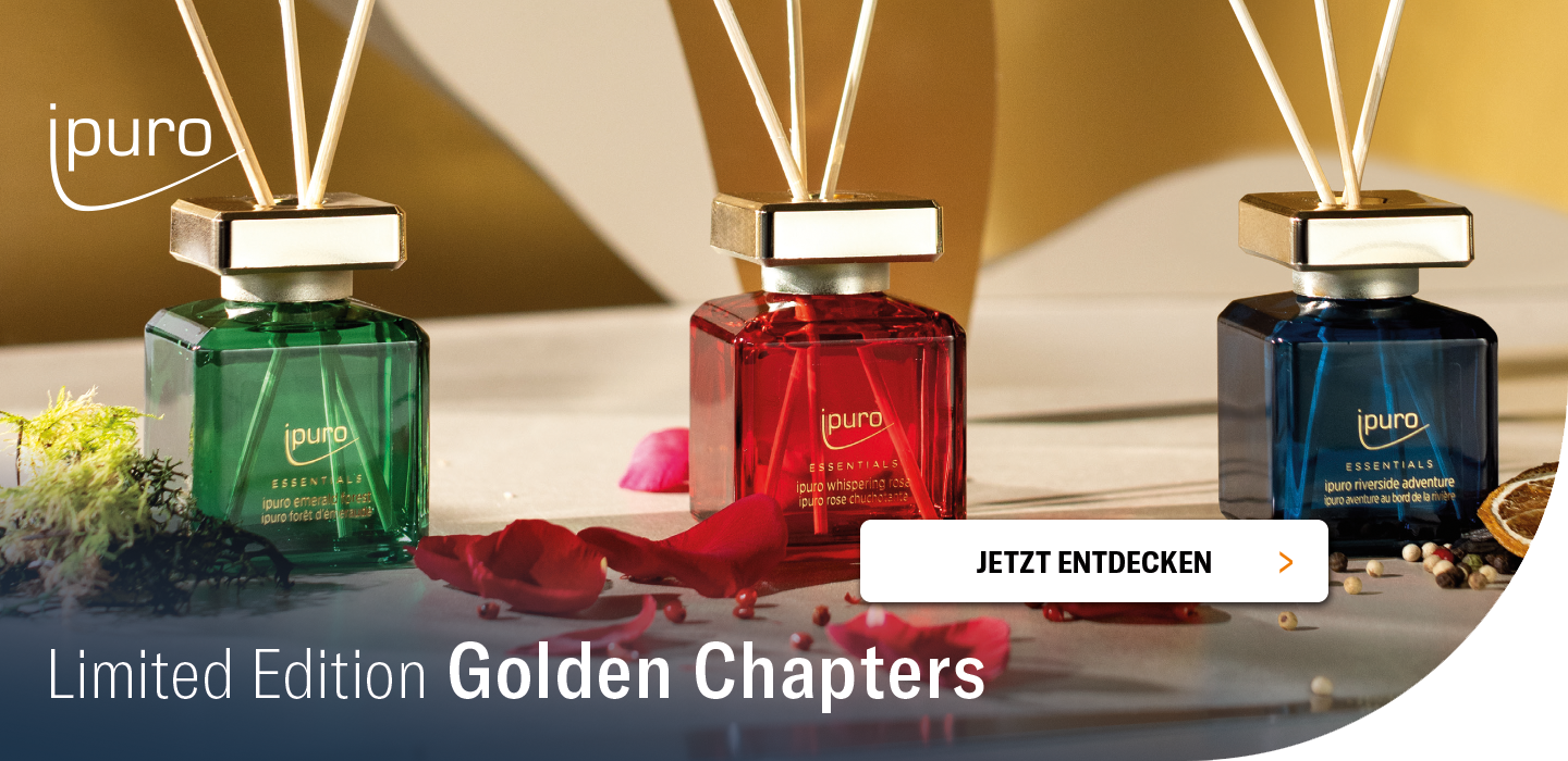 ipuro golden chapters slider Raumduft