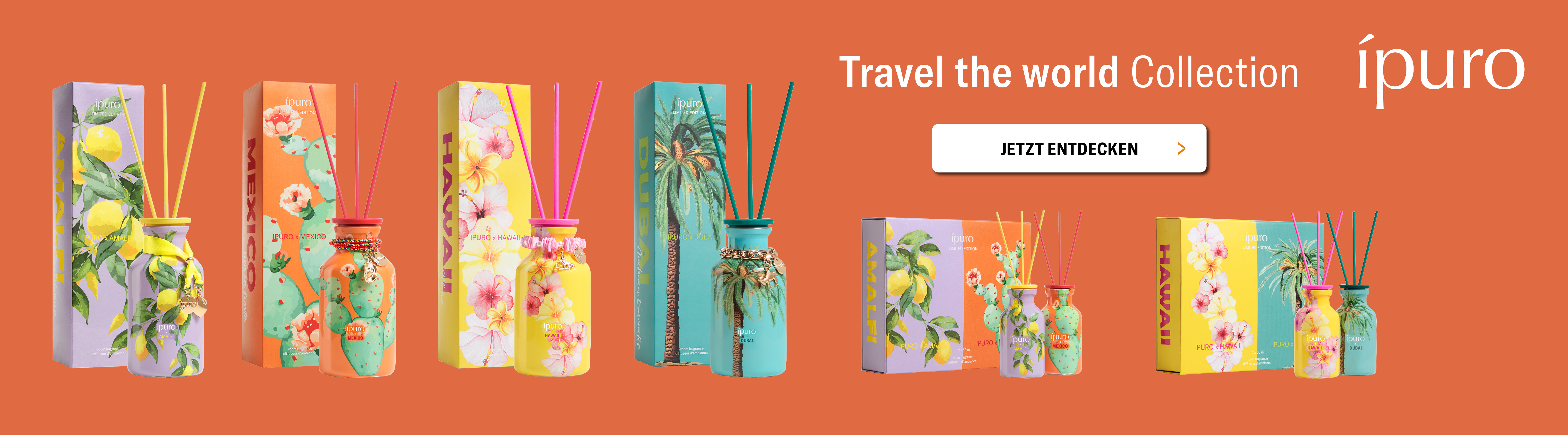 ipuro travel the world collection themenbanner