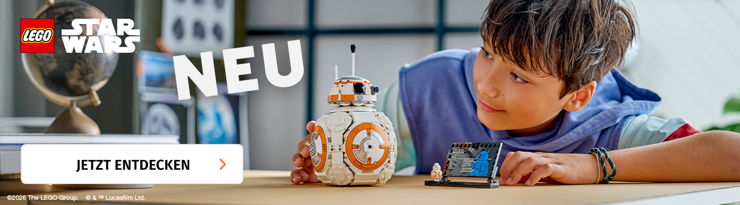 Banner mit Lego Star Wars jetzt entdecken