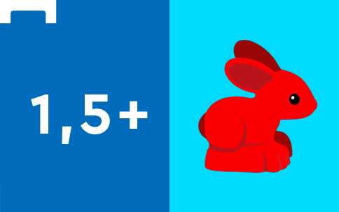 Alterskachel 1,5 Jahre