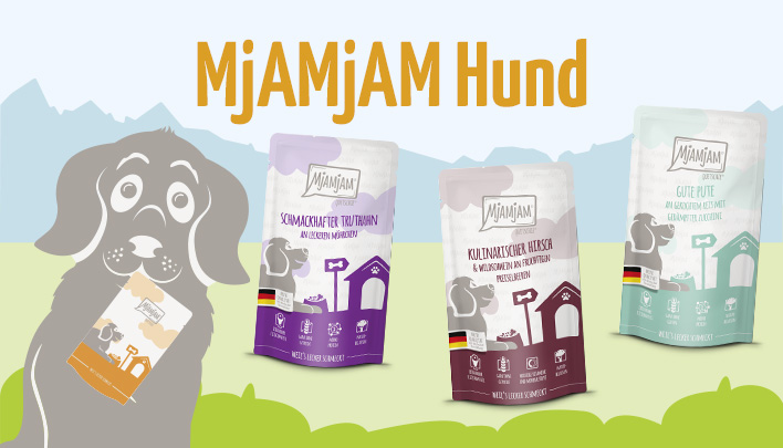 Bild mit MjamJam Hund