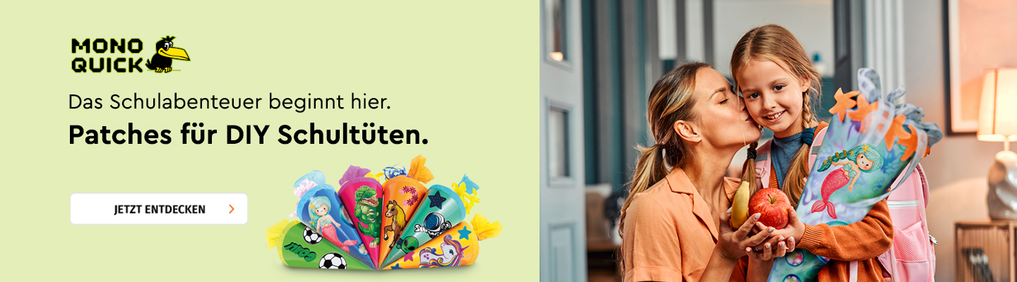 Mono Quick DIY Schultüten Inlinebanner