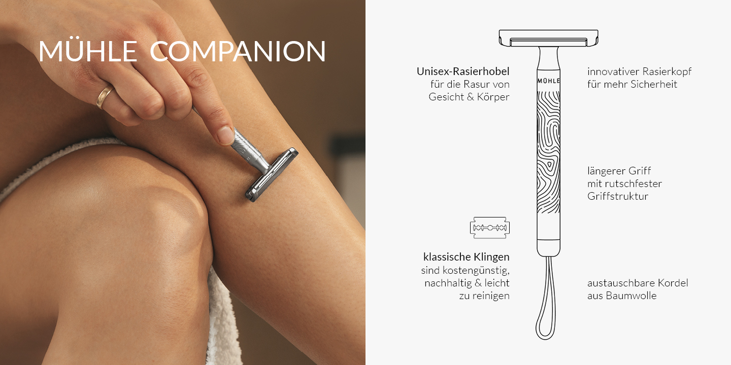 Muehle Banner Companion Rasierer