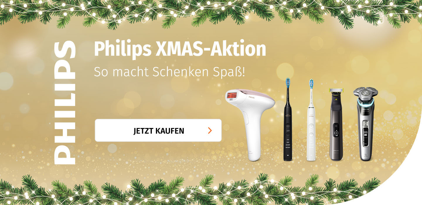 Slider Philips XMAS-Aktion