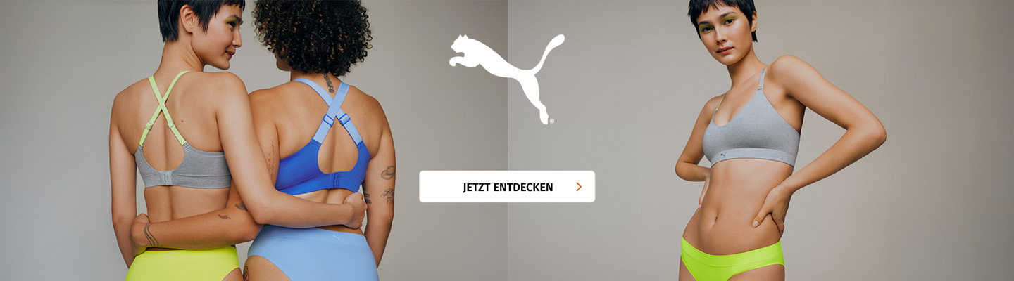Banner Puma Damen Unterwäsche Frühjahr/Sommer Kollektion 2026