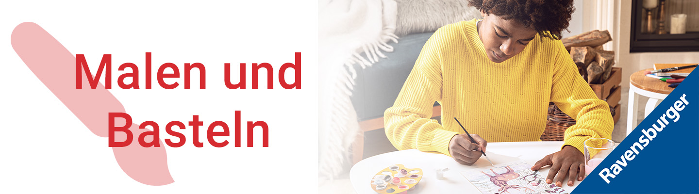 Malen und Basteln Themenbanner