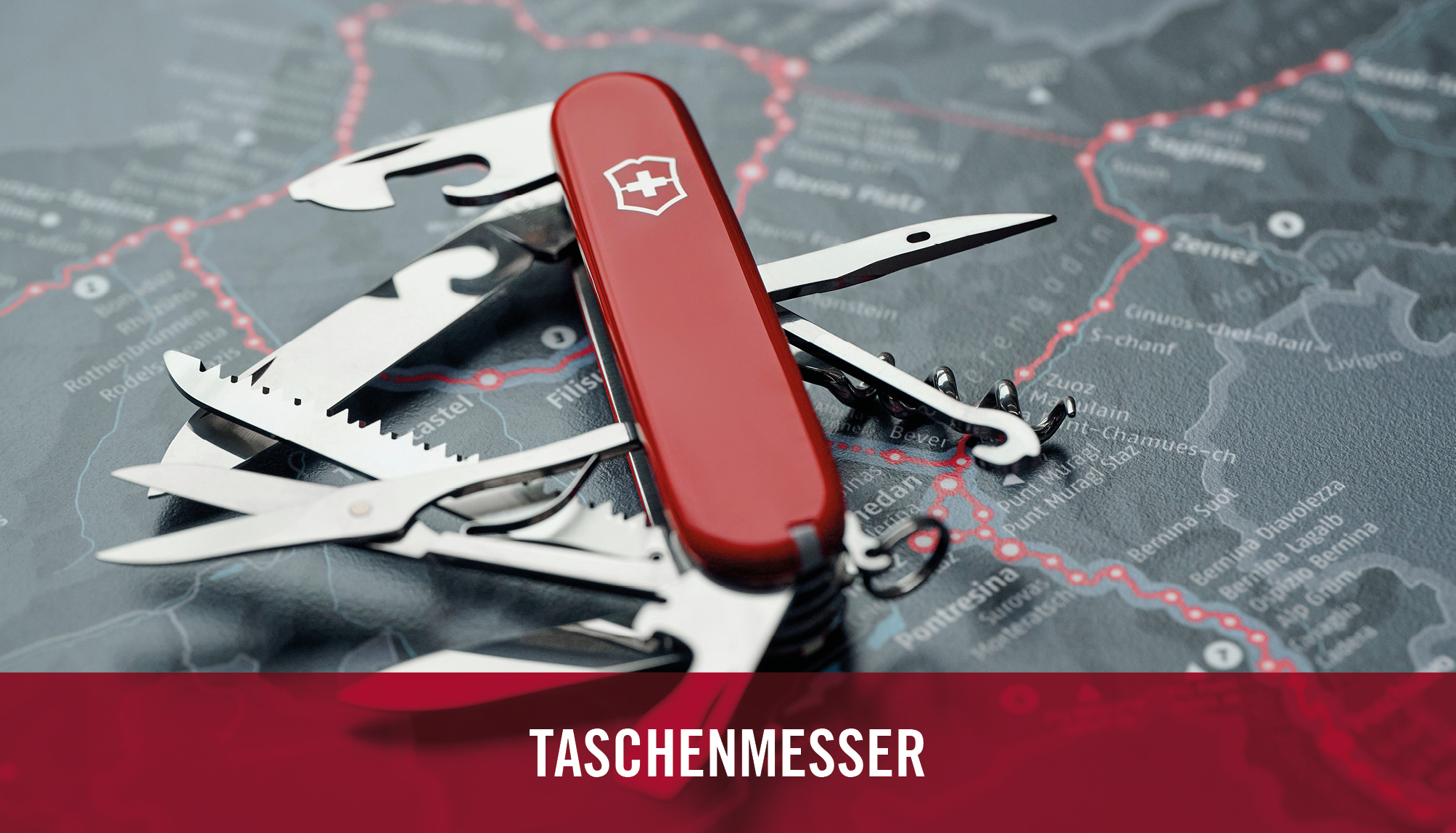 Banner Victorinox Taschenmesser