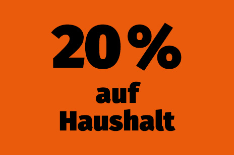 20% Haushalt