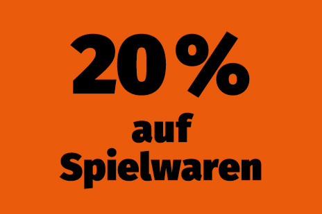 20% Spielwaren