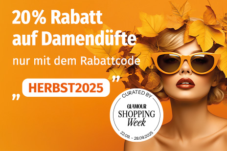Glamour Shopping Week Rabattcode HERBST2025