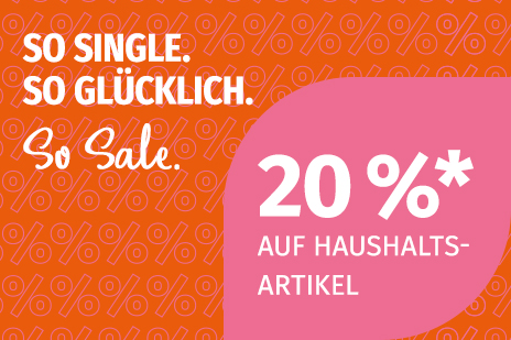 20% auf Haushalt