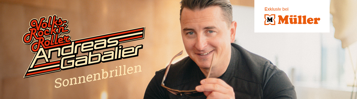 andreas gabalier sonnenbrillen exklusiv bei Mueller