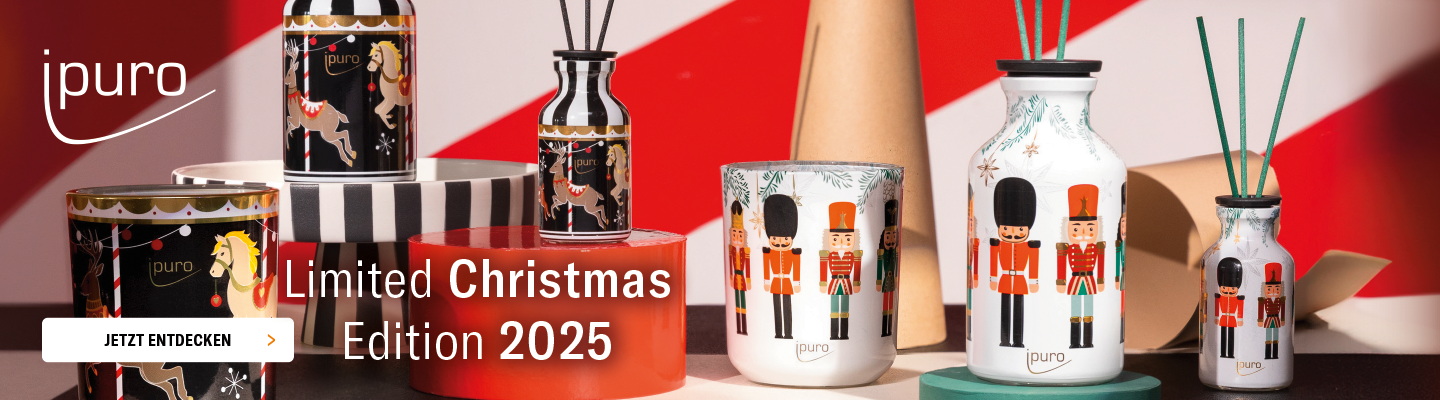 Themenbanner Limited Christmas Edition 2025 Ipuro