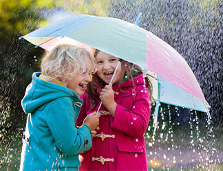 Regenschirm Kinder Kombiteaser