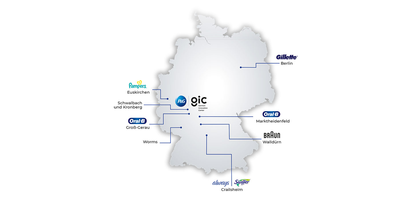 PG-Produktionsstandorte