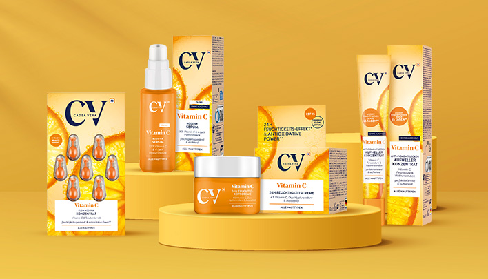 CV Vitamin C spendet jedem Hauttyp optimale Feuchtigkeit