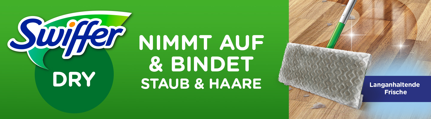 PG385968_Std_DE_SWI_AMJ25_Mueller_Banner_Markenseite_Swiffer_Hauptbanner_Unterseiten_DRY_1440x400px