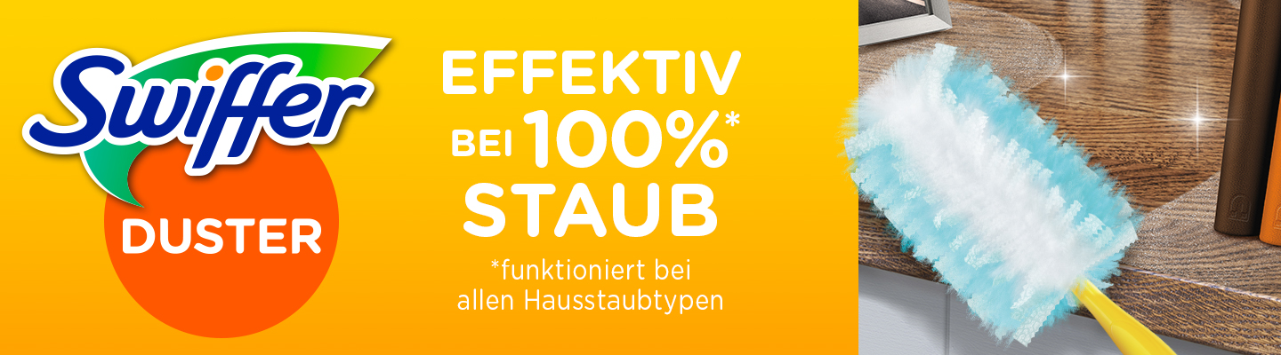 PG385968_Std_DE_SWI_AMJ25_Mueller_Banner_Markenseite_Swiffer_Hauptbanner_Unterseiten_DUSTER_1440x400px