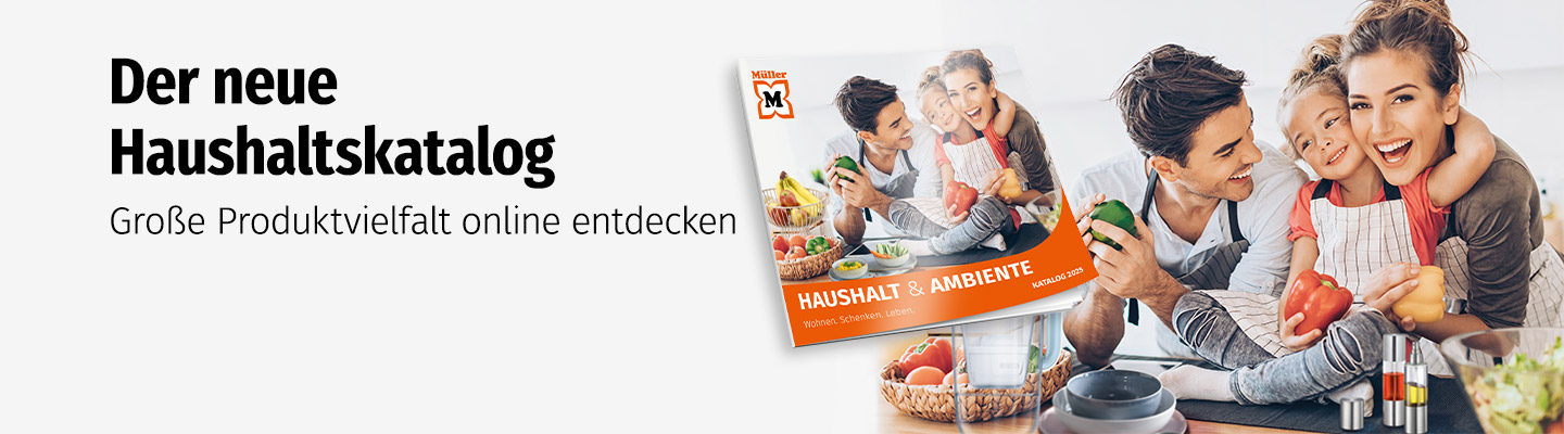 Banner Müller Haushaltskatalog 2025