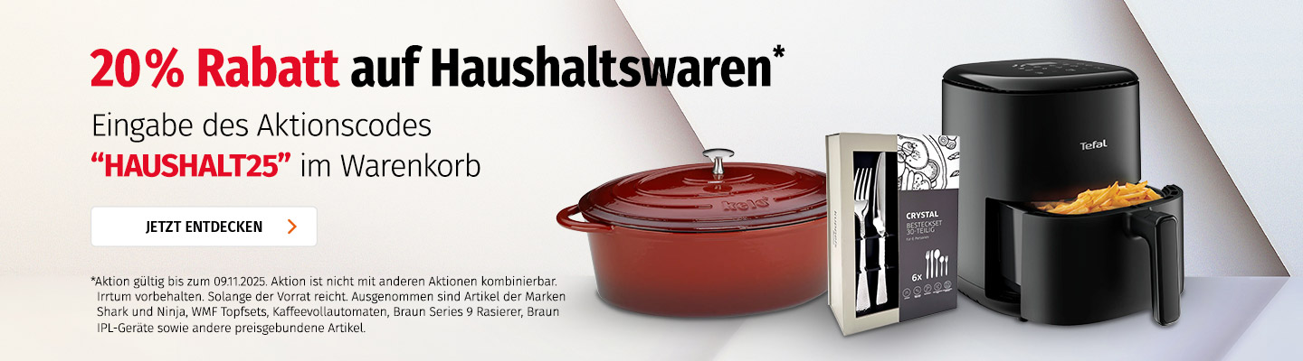 Banner Müller 20% Haushaltscoupon 2025