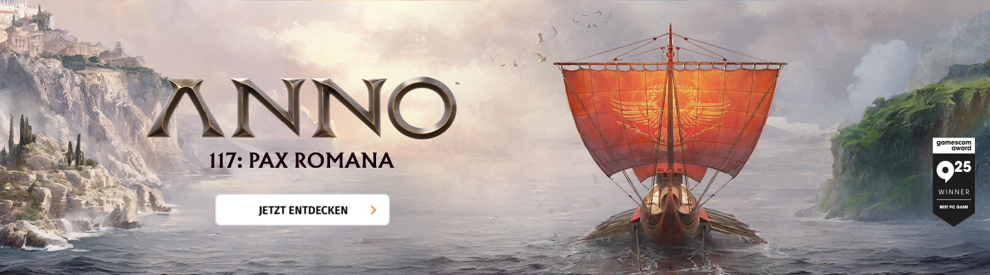 Banner mit Anno 117 Pax Romana