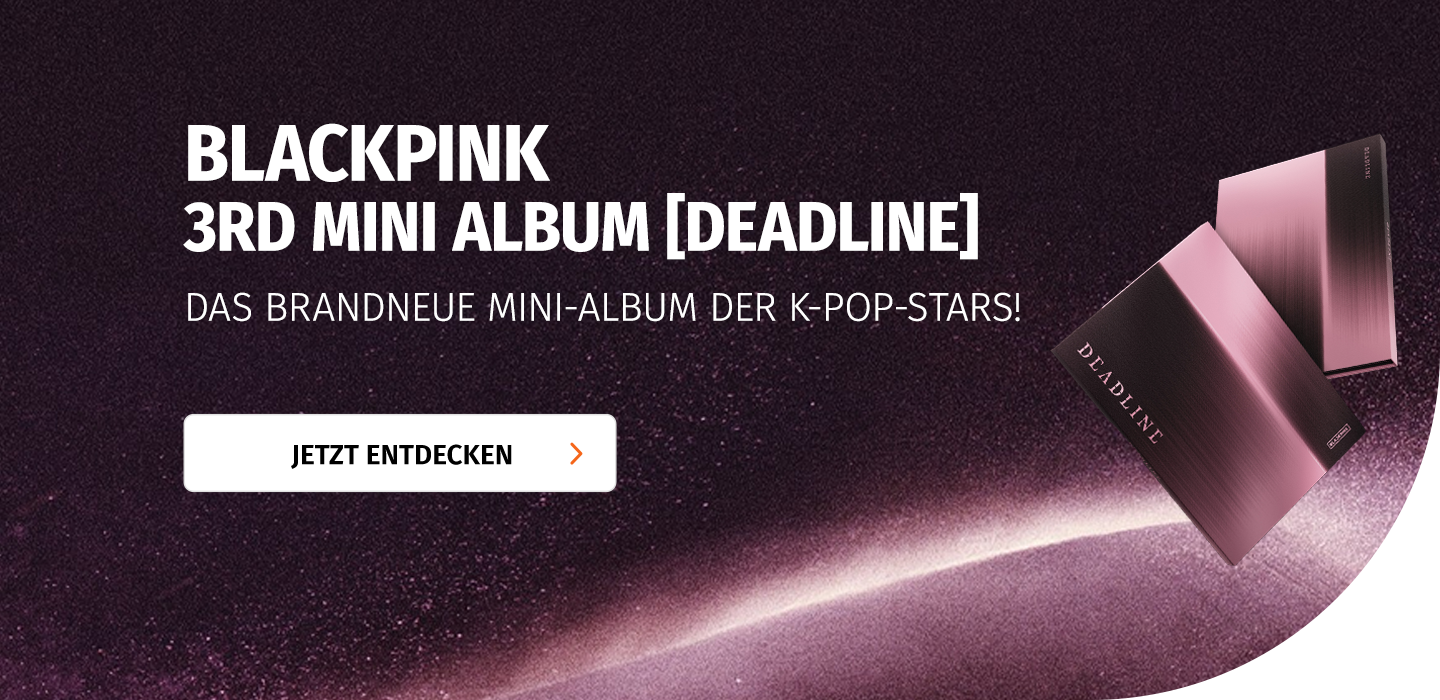 Banner mit 3rd Mini Album von Blackpink