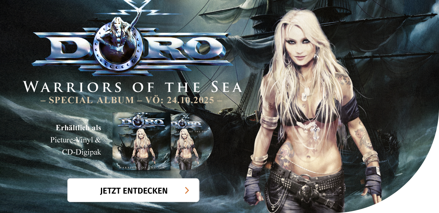 Banner mit Doro Warriors of the sea