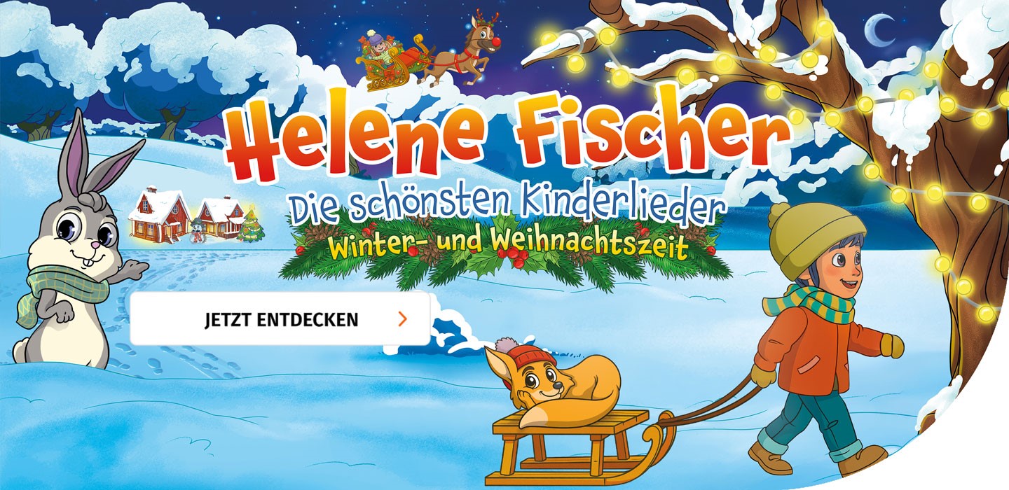 Banner mit Helene Fischer Die schönsten Kinderlieder zu Weihnachten