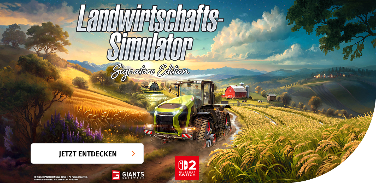 Banner mit Landwirtschaftssimulator Signature Edition