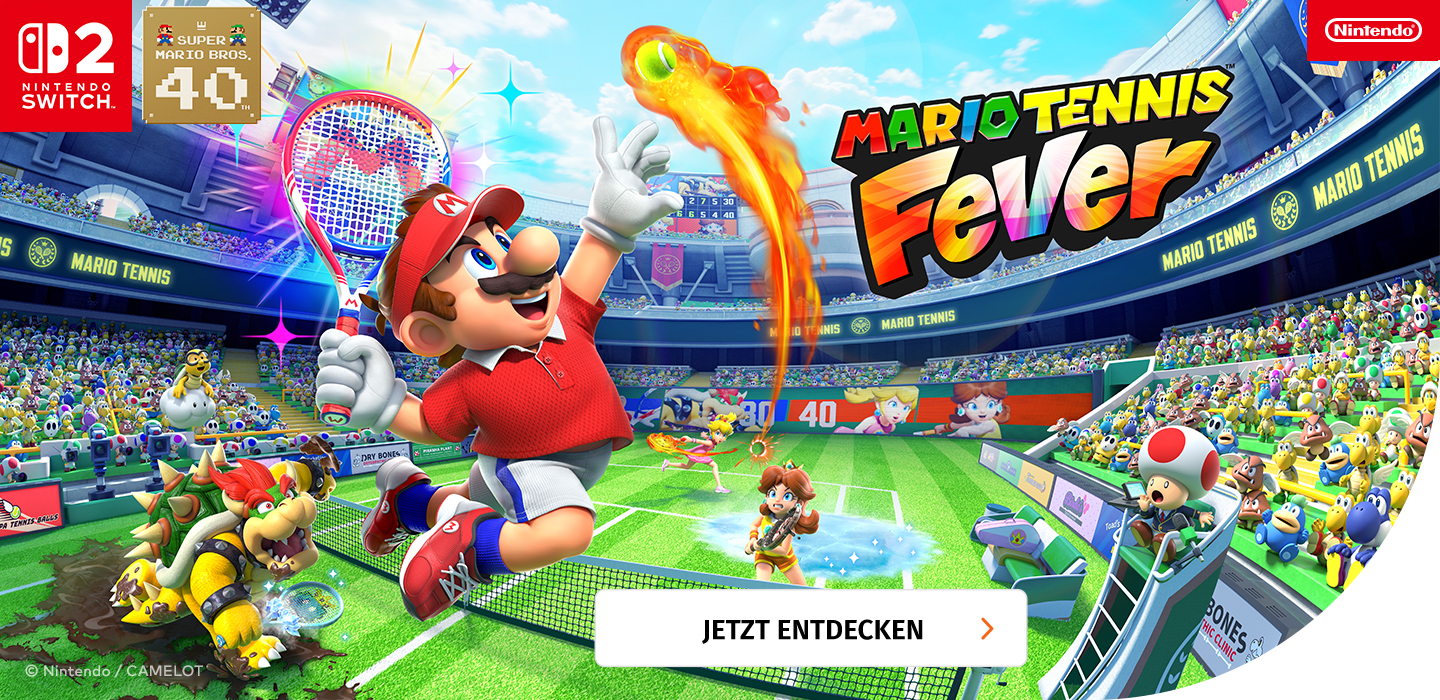 Mario Tennis Fever für die Nintendo Switch 2