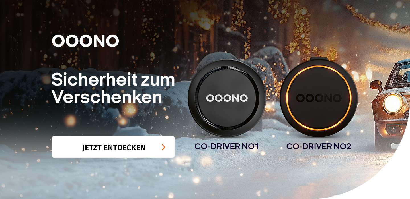 Banner mit OOONO Sicher zum Verschenken