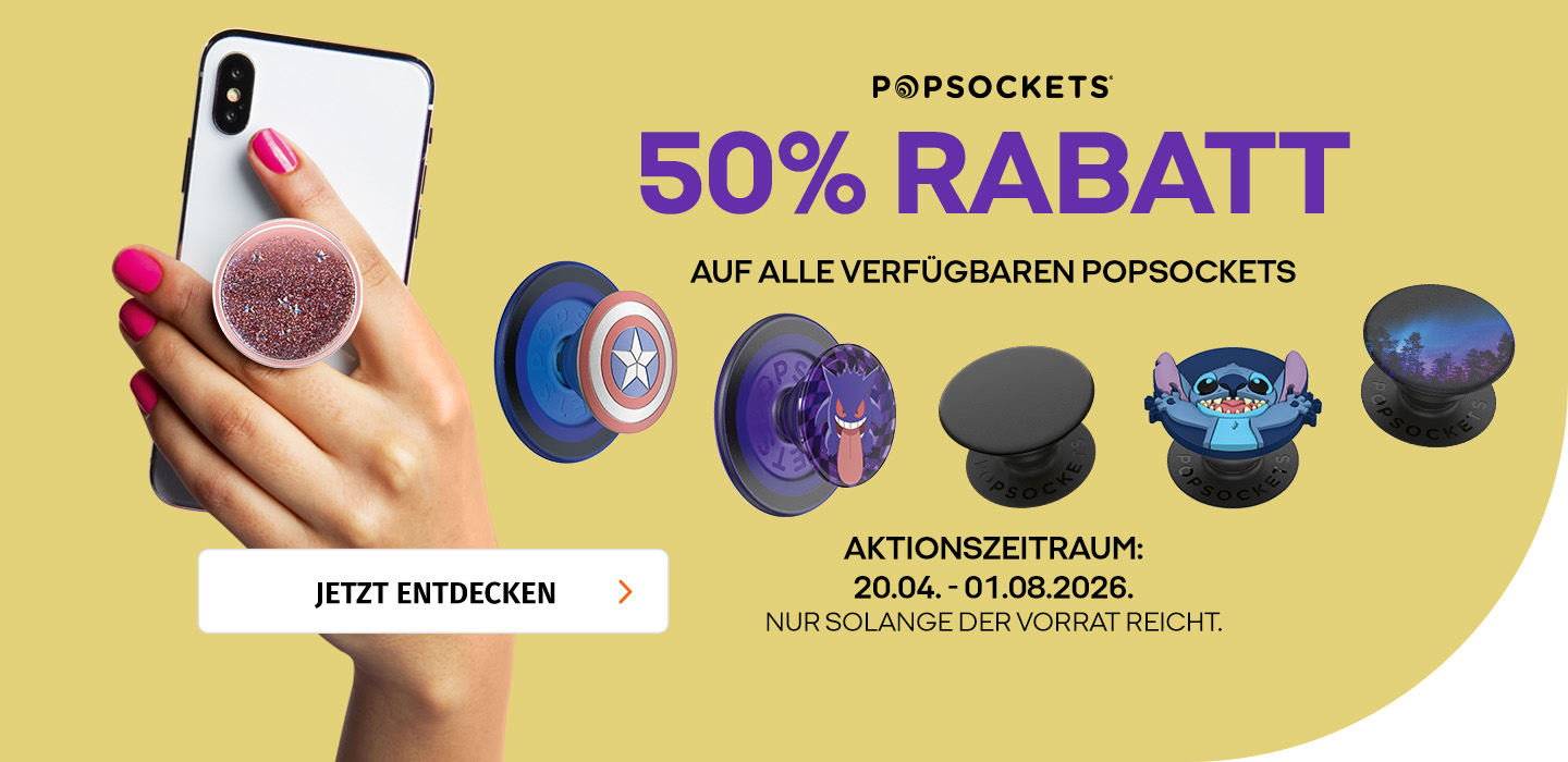 Banner mit Popsockets
