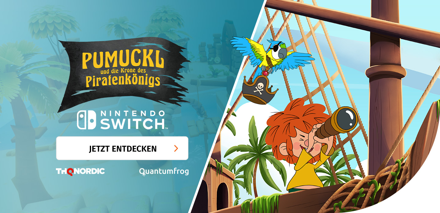 Banner mit Pumuckl Game