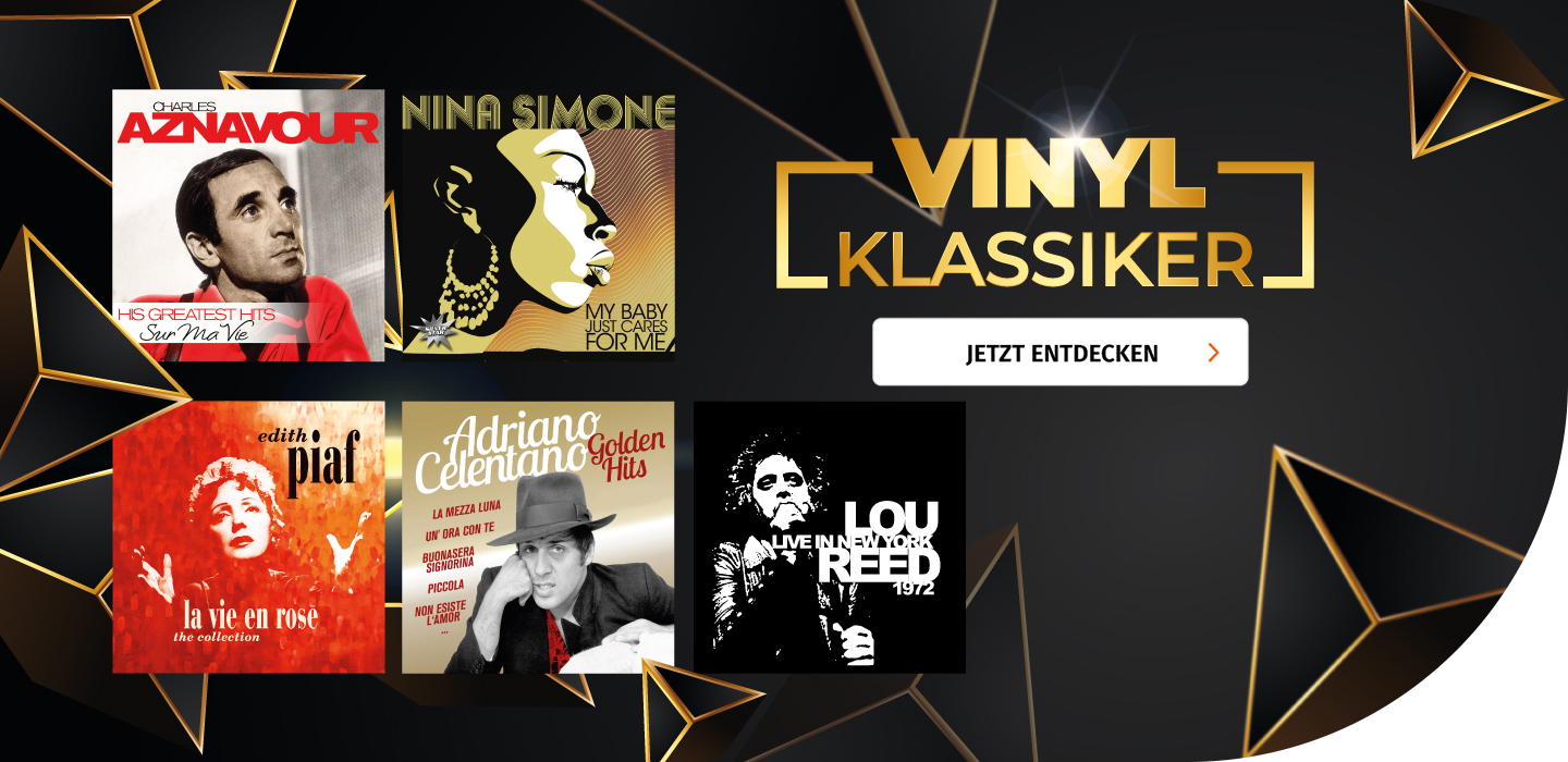 Banner mit Vinyl Klassiker