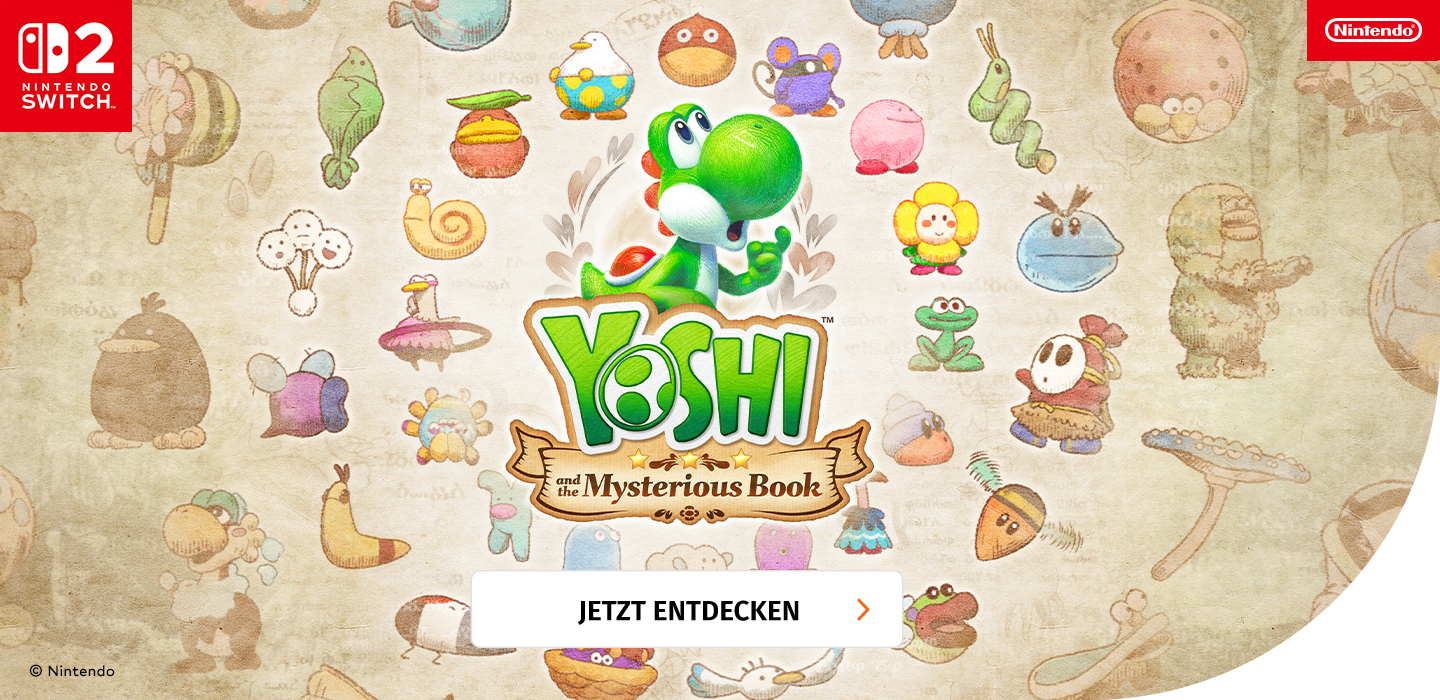 Banner zu Yoshi and the Mysterious Book für Nintendo Switch 2