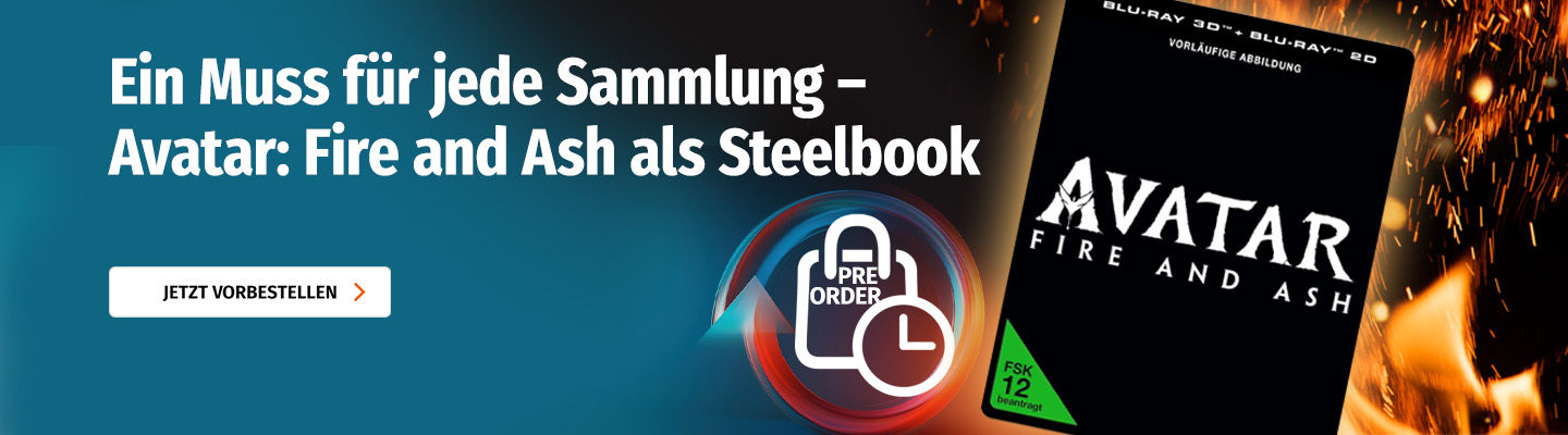 Banner mit Avatar Fire and Ash Vorbestellung