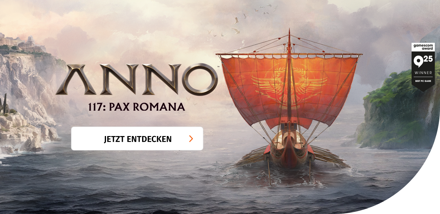 Banner mit Anno 117 Pax Romana